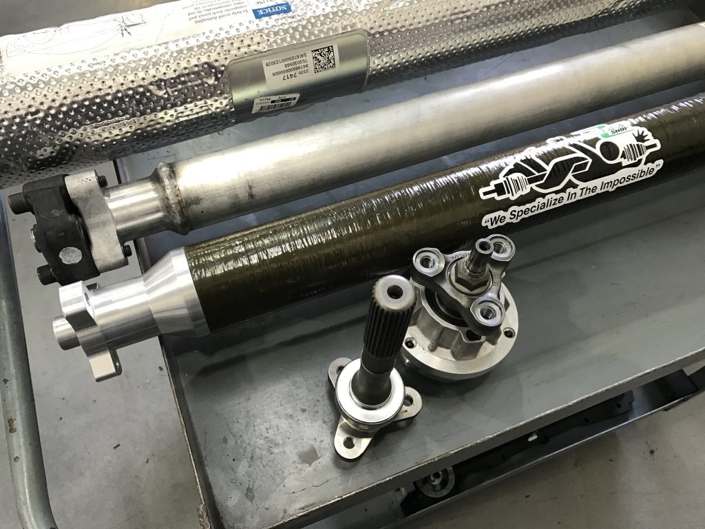 C7 Corvette Carbon Fiber Driveshaft Installation