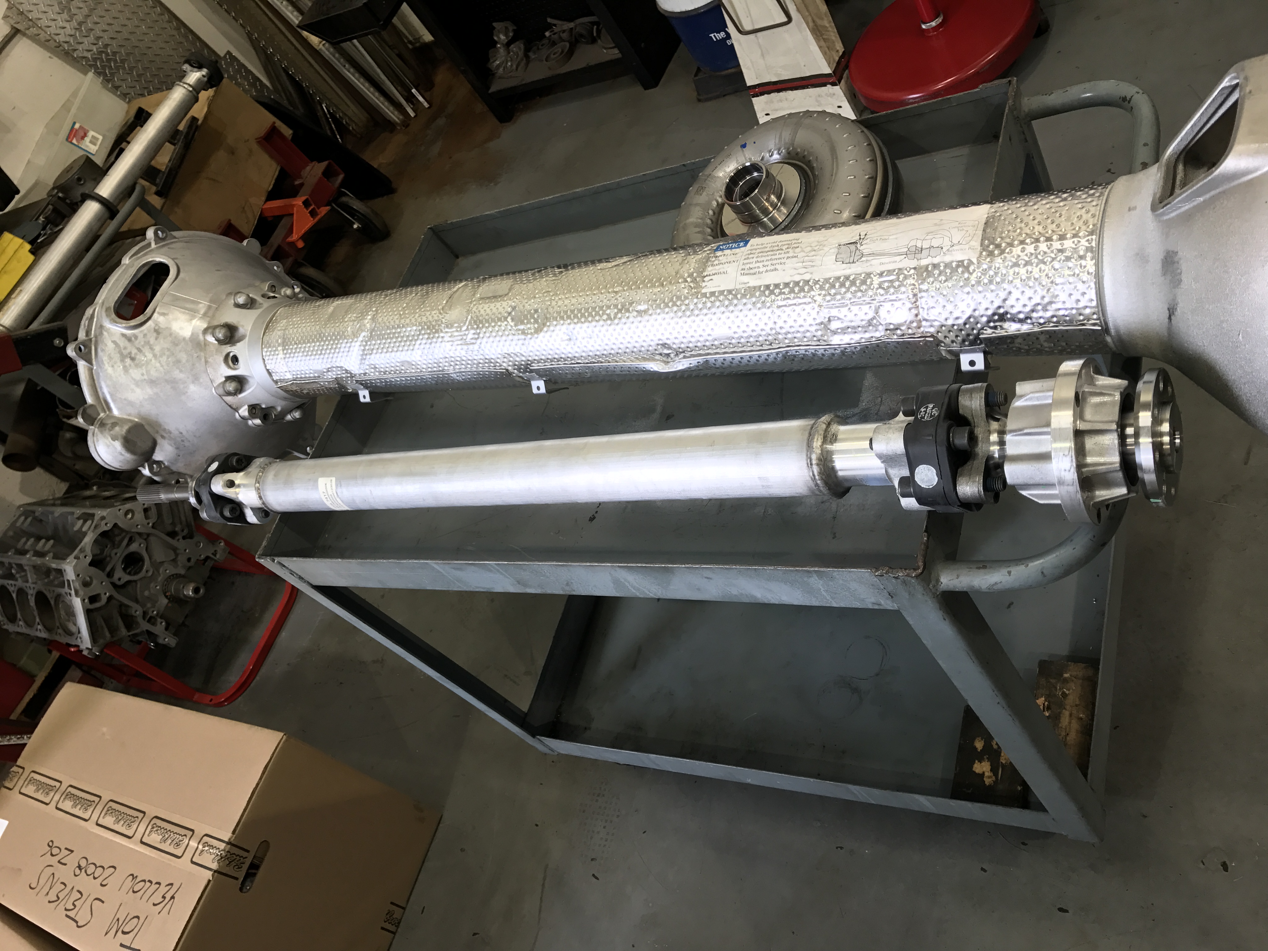 thumbnail image 2 of Blackdog Speed Shop Billet Driveshaft Coupler For Corvette C7 2 of 6